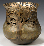 Miracles, Carol Alleman's first bronze vessel