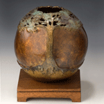 Trinity, a bronze vessel by Carol Alleman. This edition is sold out.