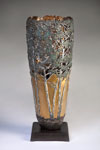 voice of wisdom, a bronze vessel by carol alleman inspired by the aspen tree