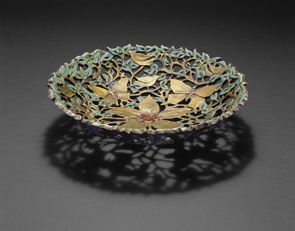 Sacred Marriage bronze bowl by Carol Alleman