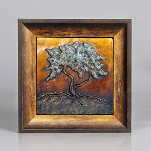 Quiet Blessing Oxidized Gold Frame